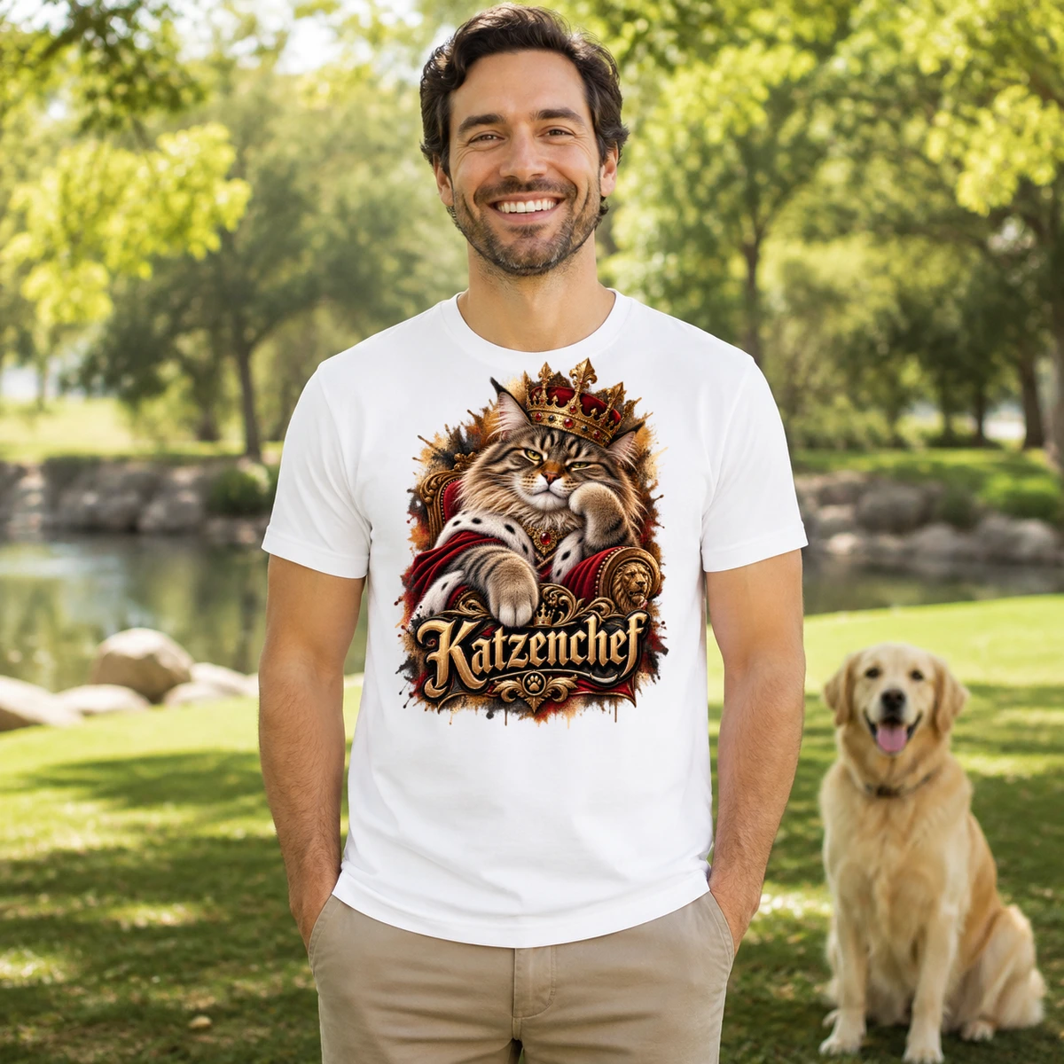 Katzenchef T-Shirt Sublimation | Marketing-MV