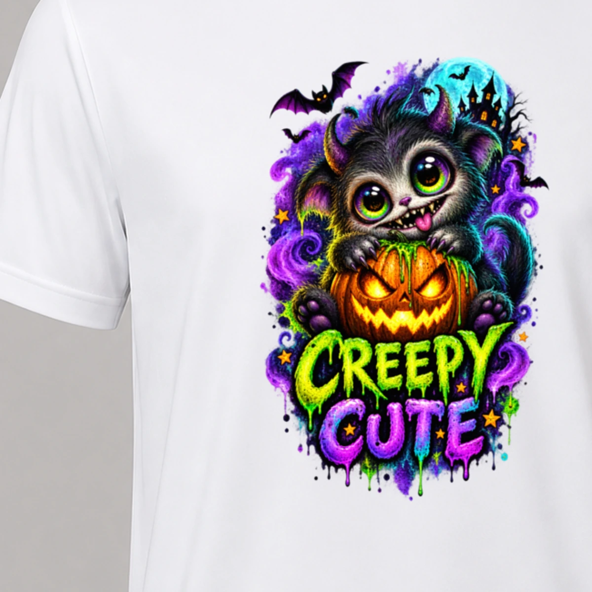 Creepy Cute T-Shirt Sublimation | Marketing-MV