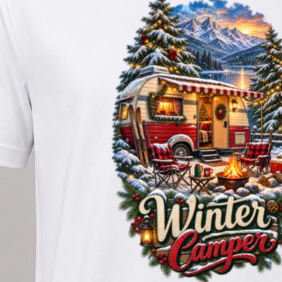 Winter Camper T-Shirt Sublimation | Marketing-MV