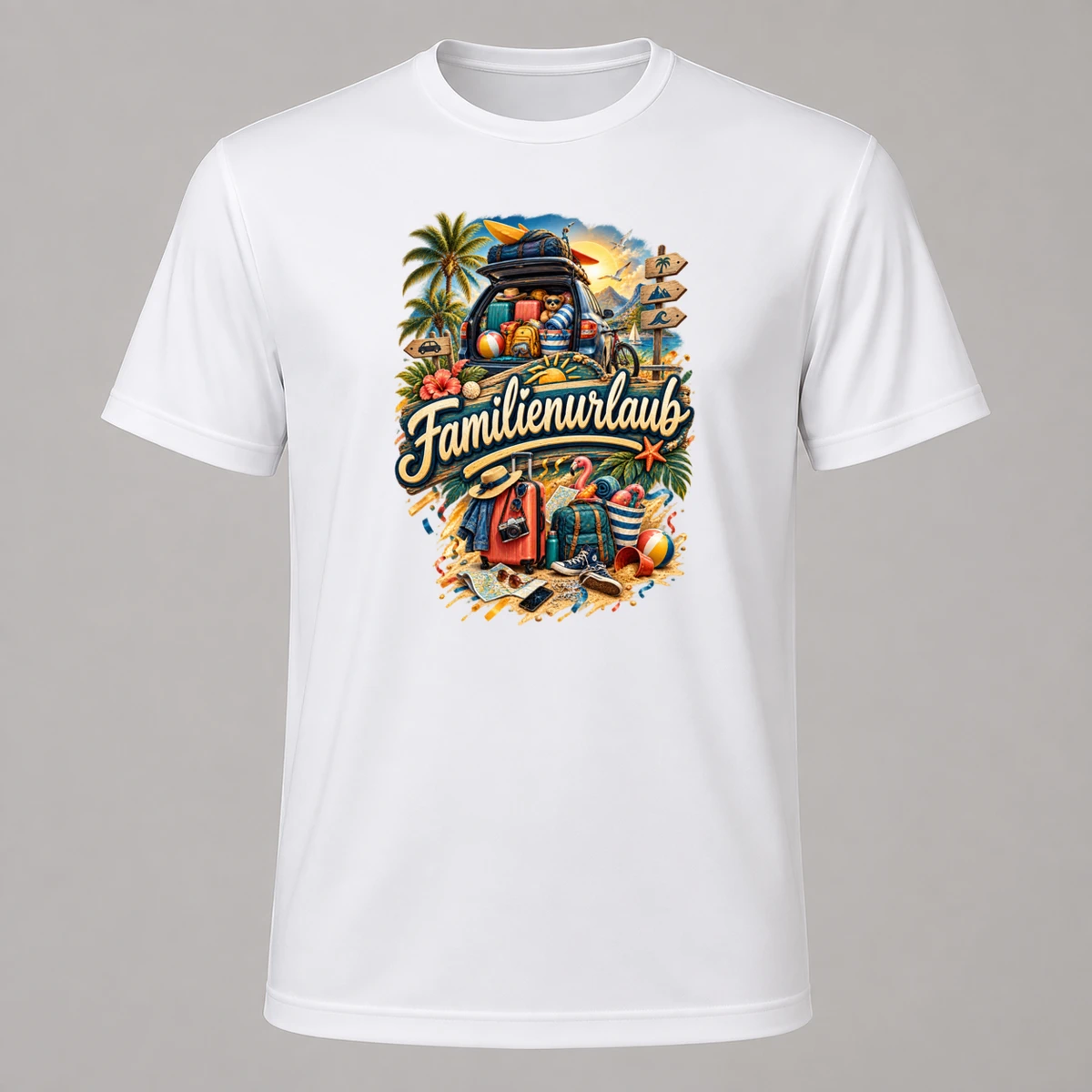 Familienurlaub T-Shirt Sublimation | Marketing-MV