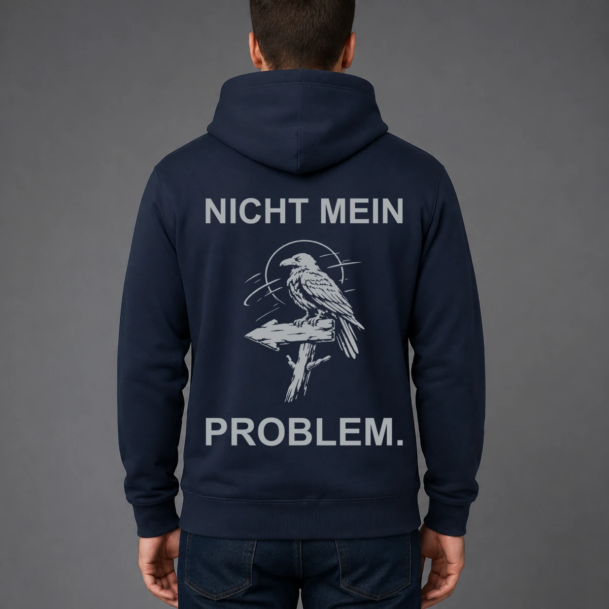 Nicht mein Problem Sweatshirtjacke | reflect+ by Marketing-MV