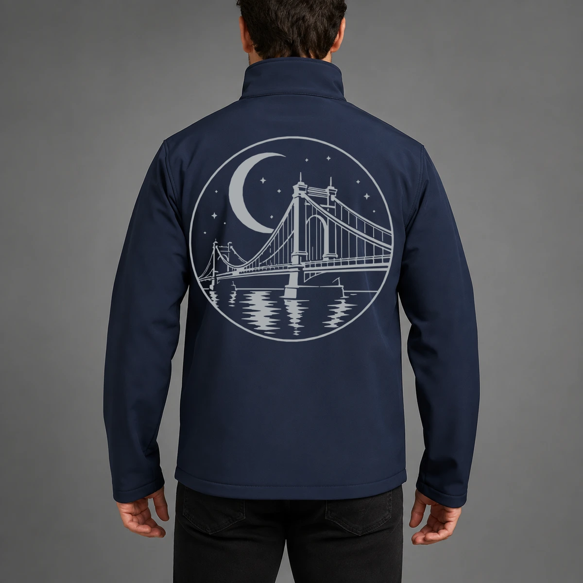 Bridge Night Softshelljacke | reflect+ by Marketing-MV