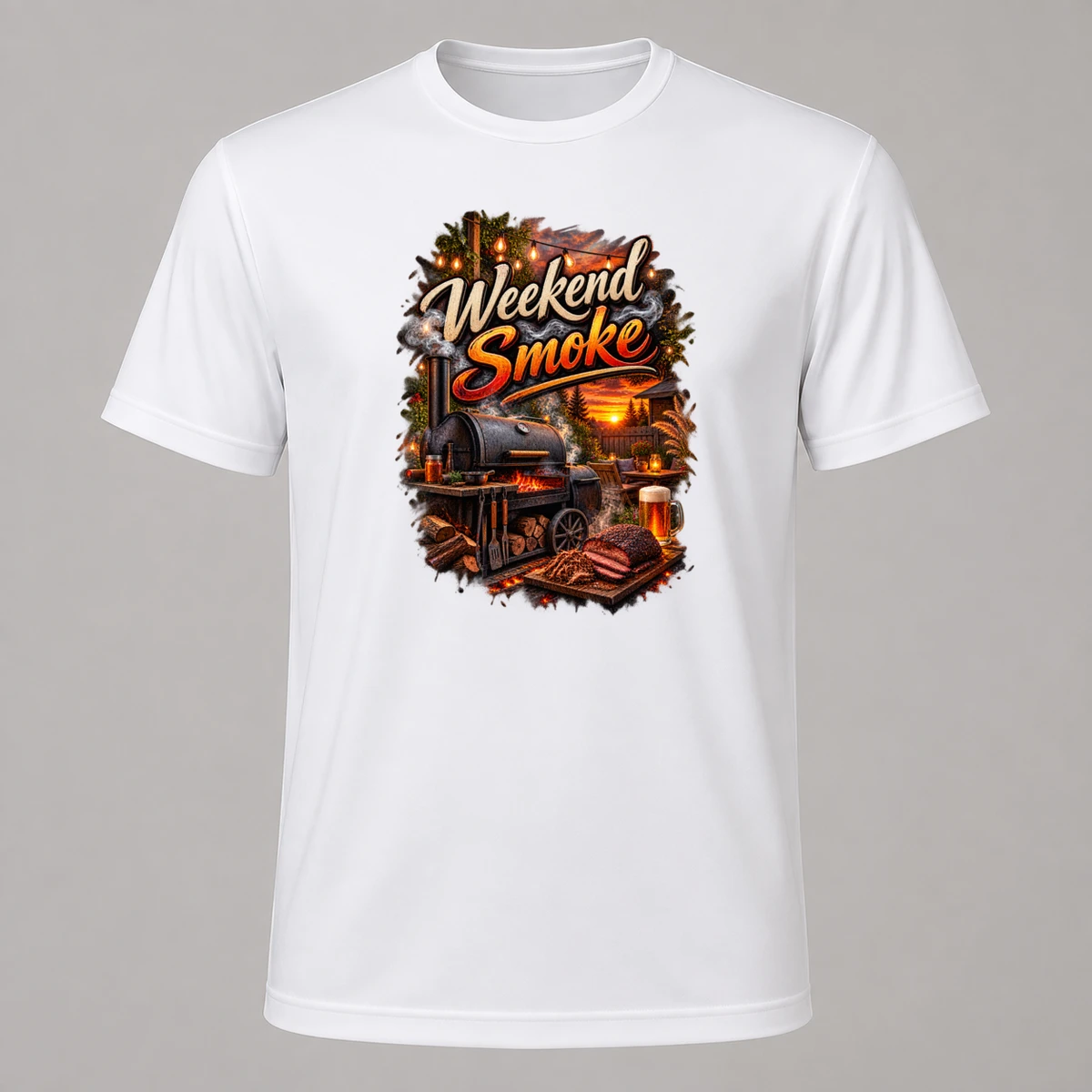 Weekend Smoke T-Shirt Sublimation | Marketing-MV