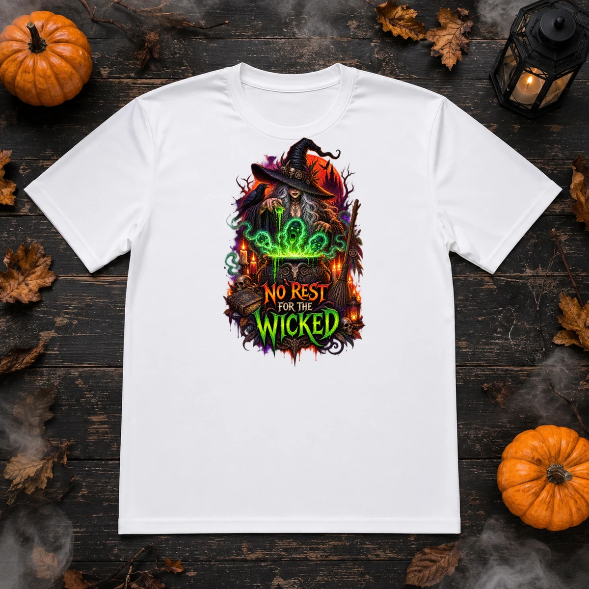 No Rest for the Wicked T-Shirt Sublimation | Marketing-MV