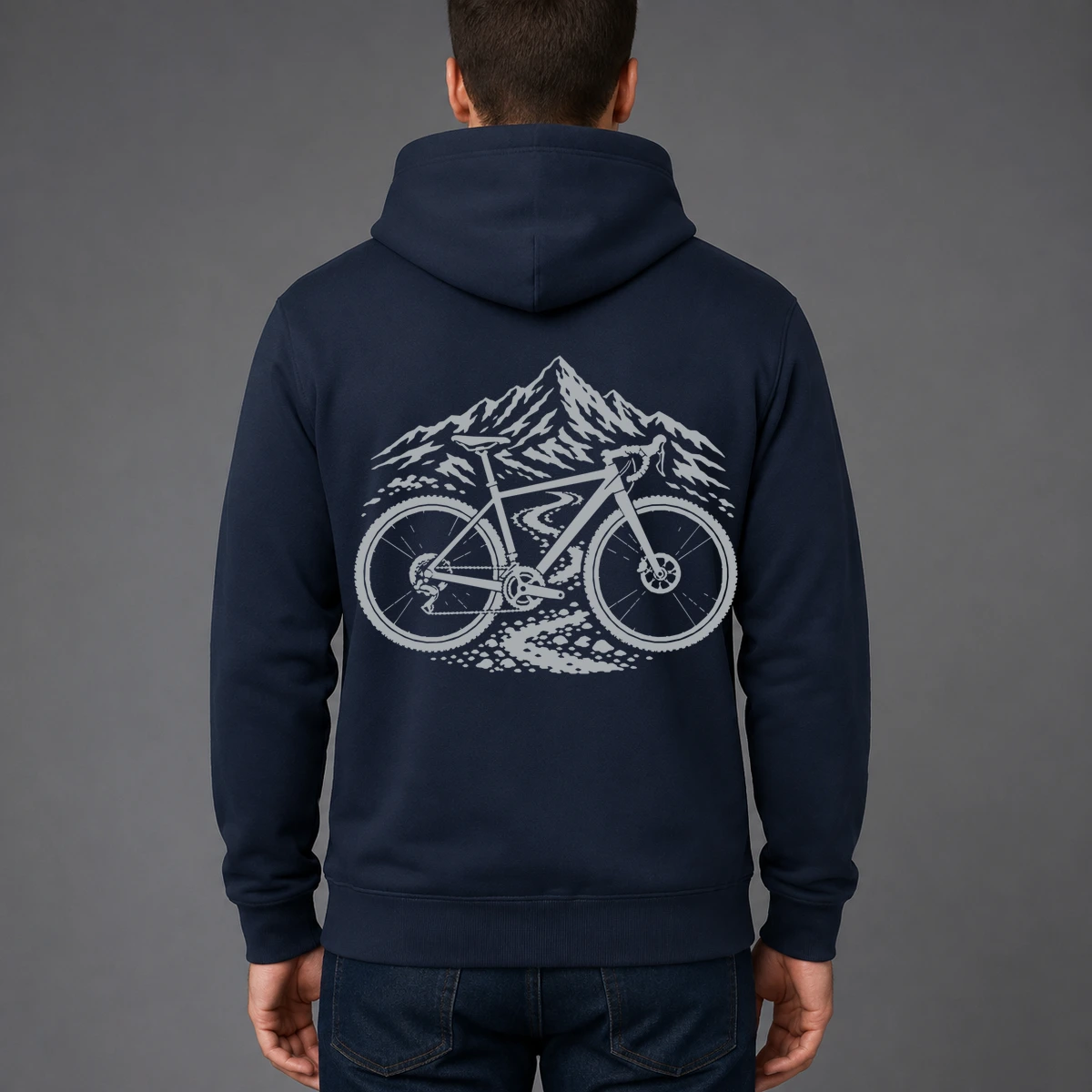 Gravel Bike Sweatshirt/Hoodie | reflect+ by Marketing-MV
