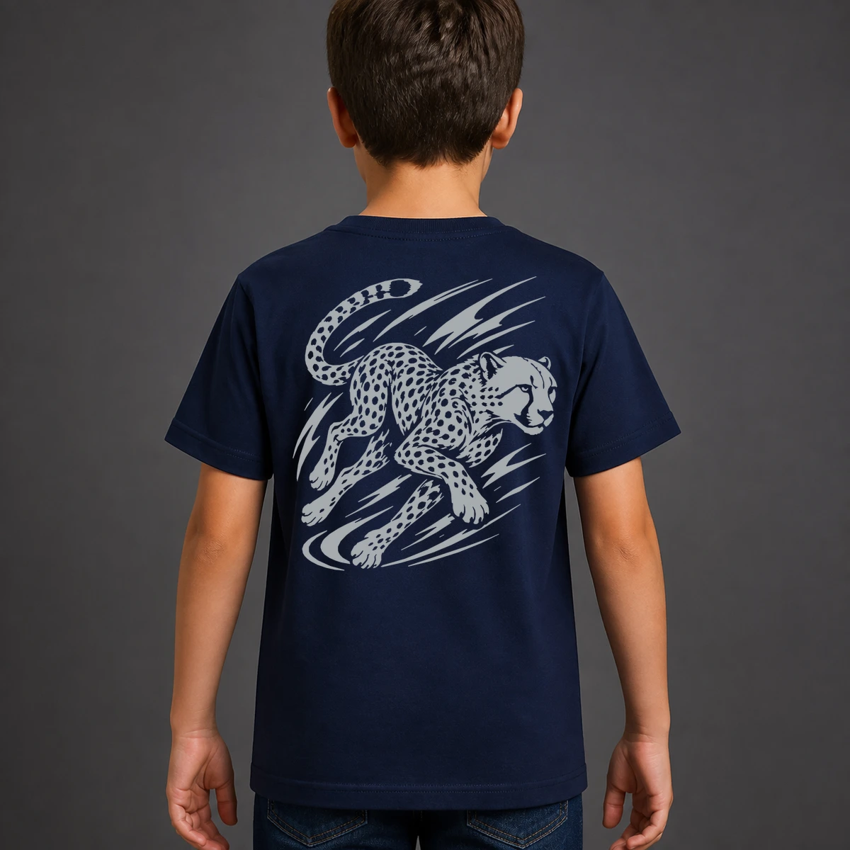 Geparden-Tempo Kids T-Shirt | reflect+ by Marketing-MV