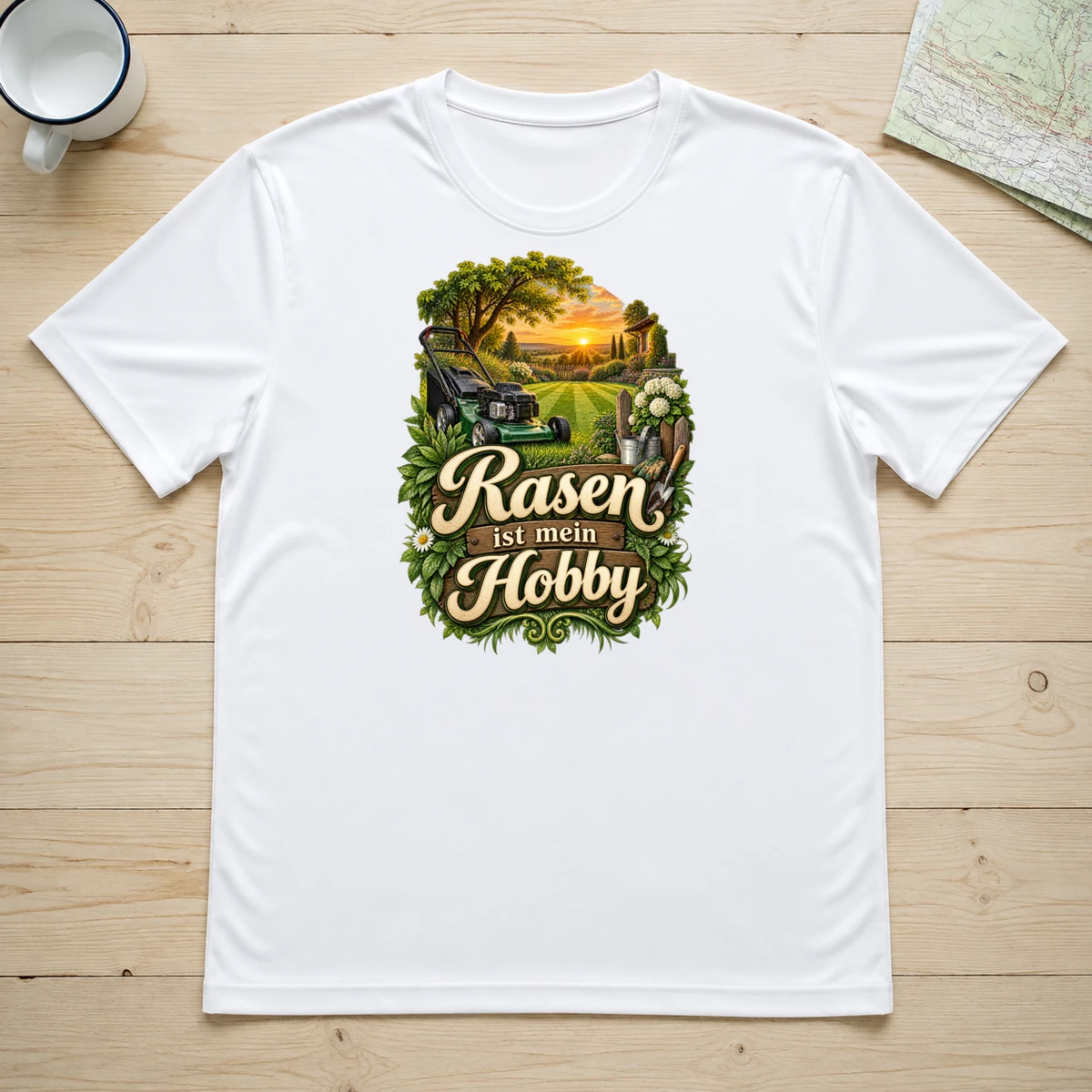 Rasen ist mein Hobby T-Shirt Sublimation | Marketing-MV