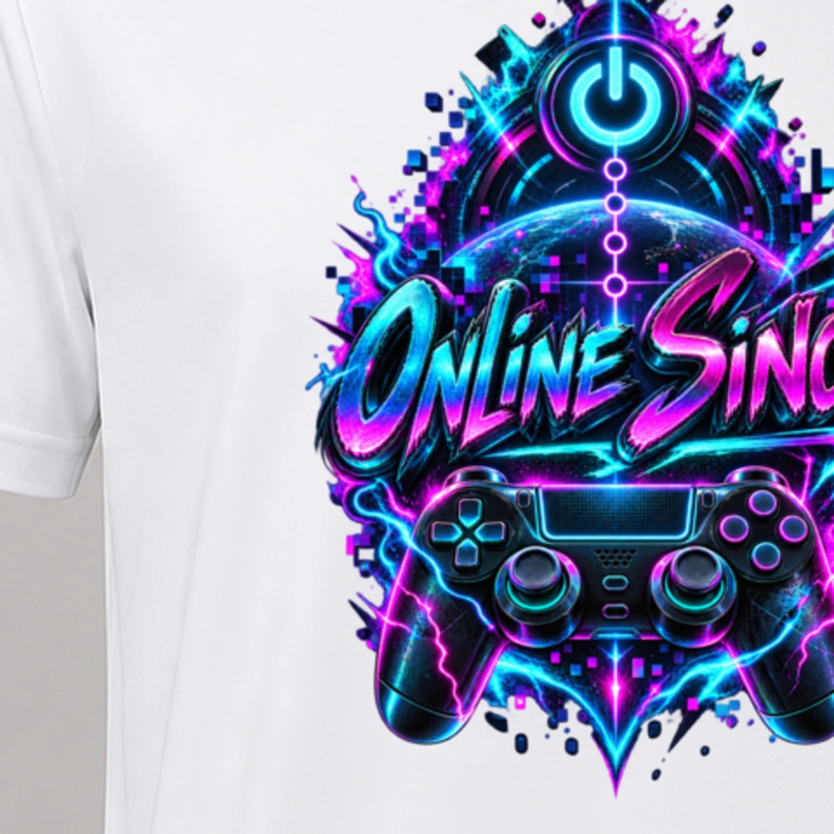 Online Since T-Shirt Sublimation | Marketing-MV