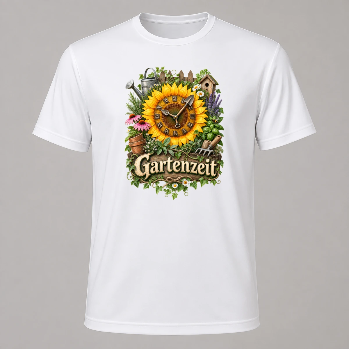 Gartenzeit T-Shirt Sublimation | Marketing-MV