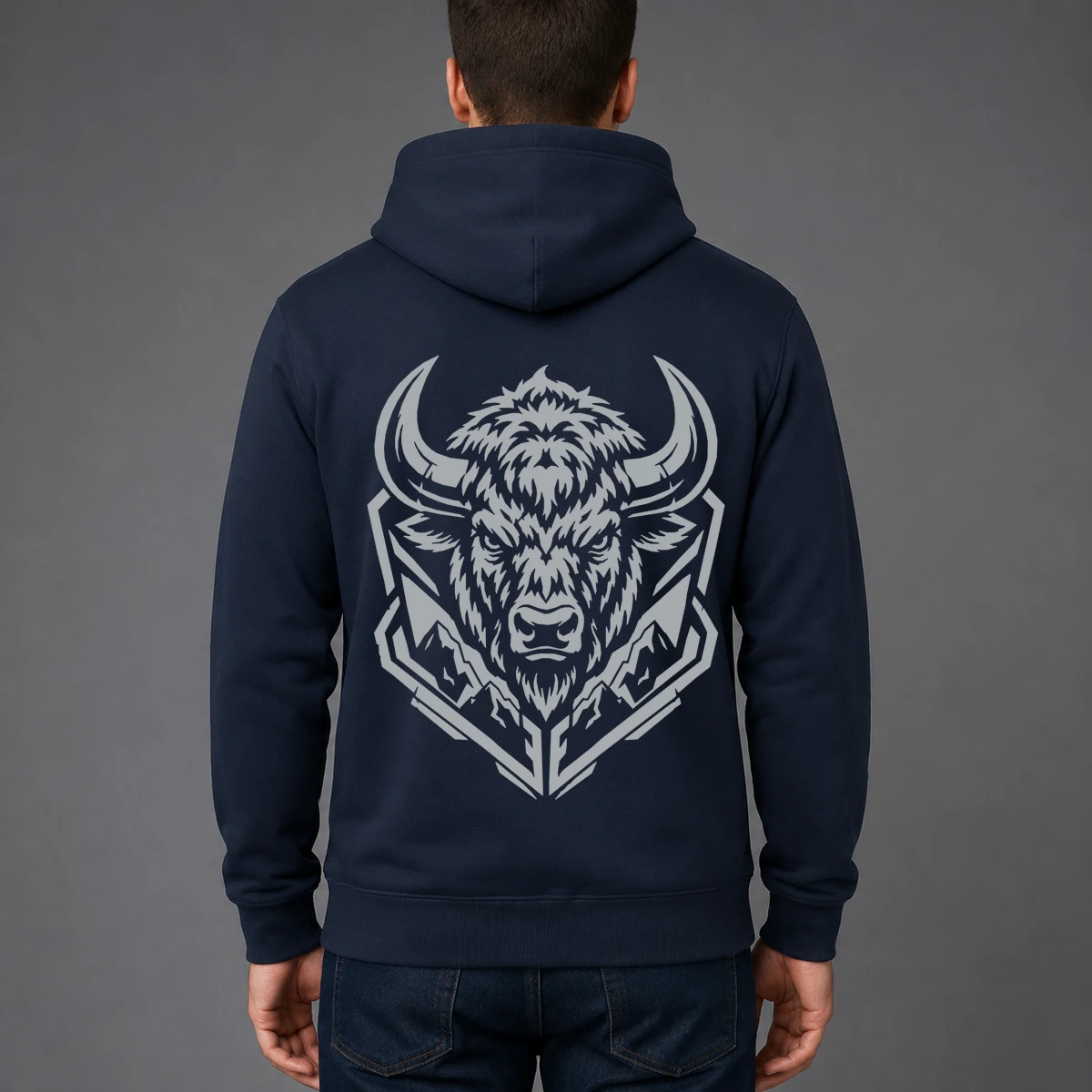 Bison Mark Sweatshirt/Hoodie | reflect+ by Marketing-MV