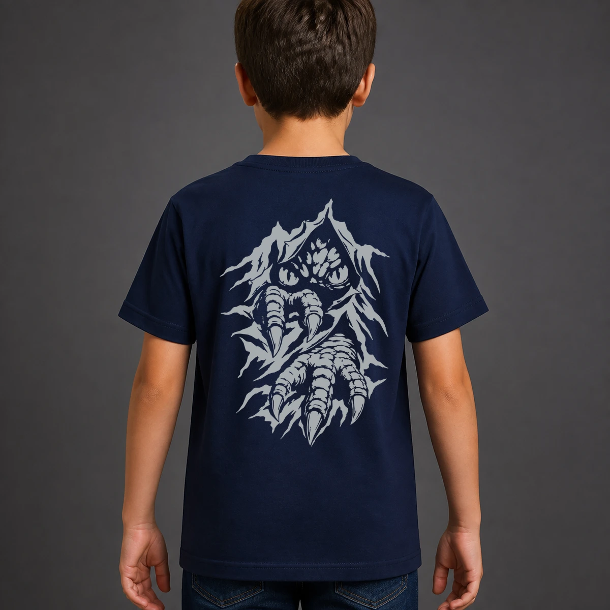 Krallenmonster Kids T-Shirt | reflect+ by Marketing-MV