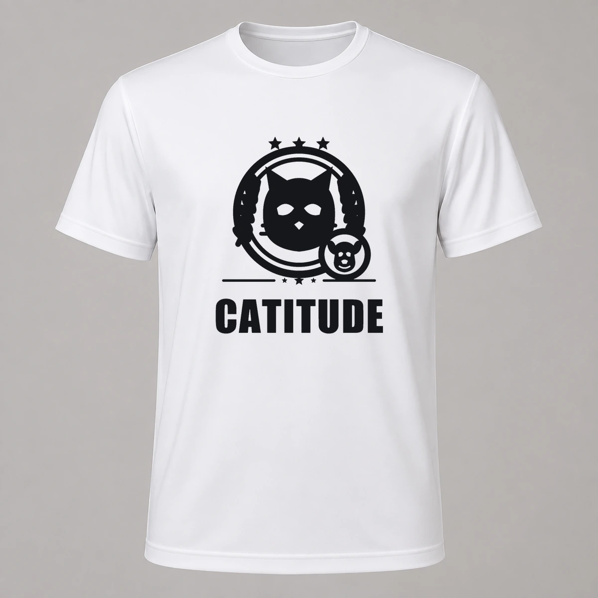 Catitude T-Shirt Flexdruck | Marketing-MV