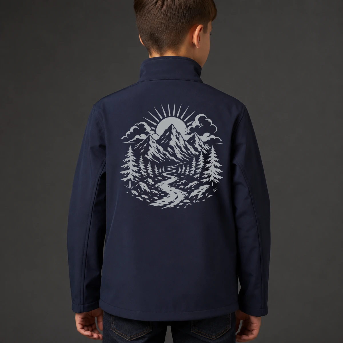 Bergabenteuer Kids Softshelljacke | reflect+ by Marketing-MV
