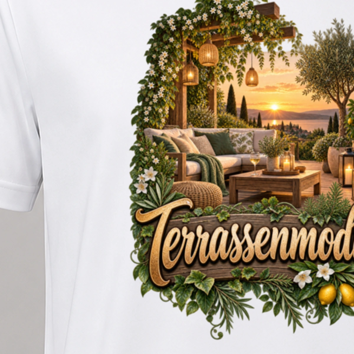 Terrassenmodus T-Shirt Sublimation | Marketing-MV