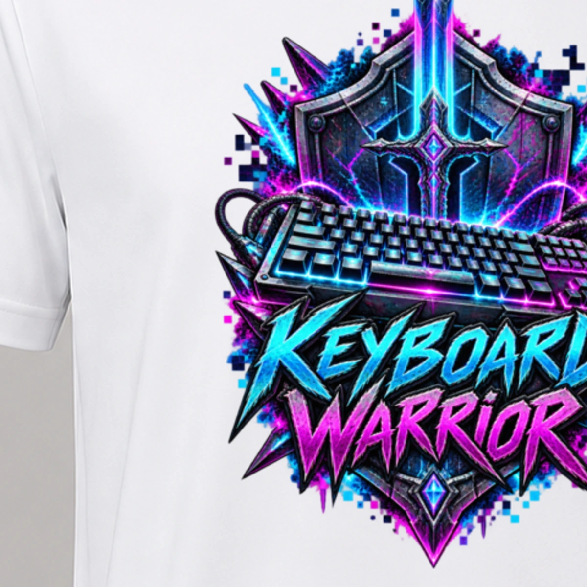 Keyboard Warrior T-Shirt Sublimation | Marketing-MV