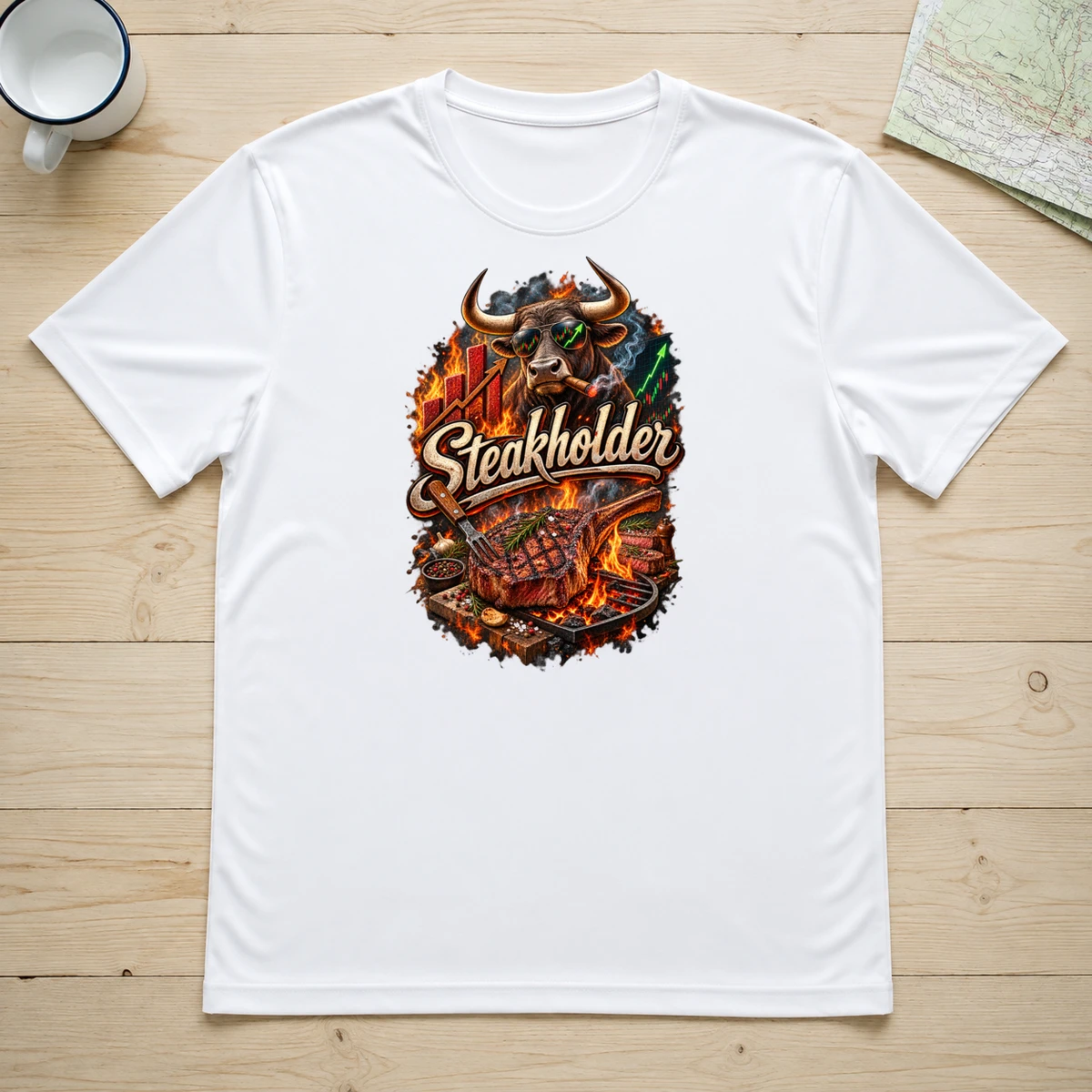 Steakholder T-Shirt Sublimation | Marketing-MV