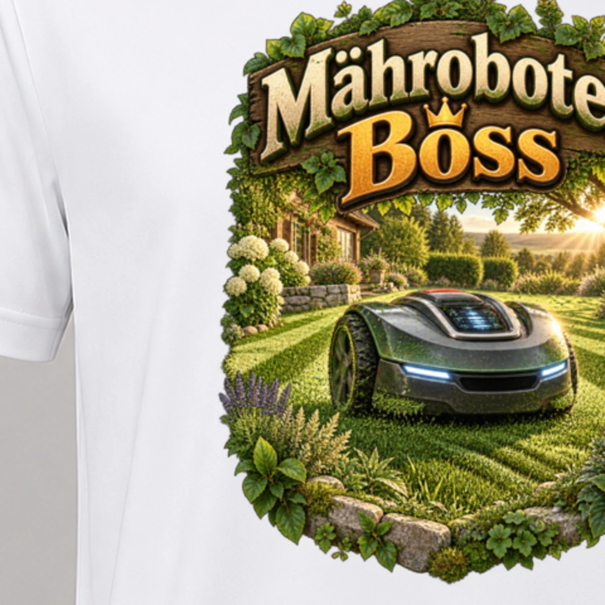 Maehroboter Boss T-Shirt Sublimation | Marketing-MV