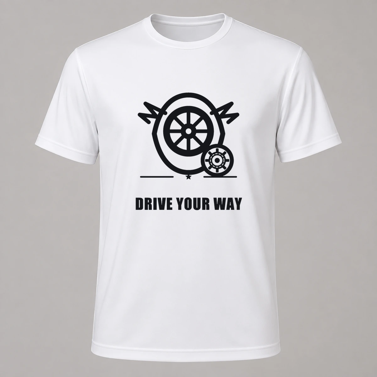 Drive your Way T-Shirt Flexdruck | Marketing-MV