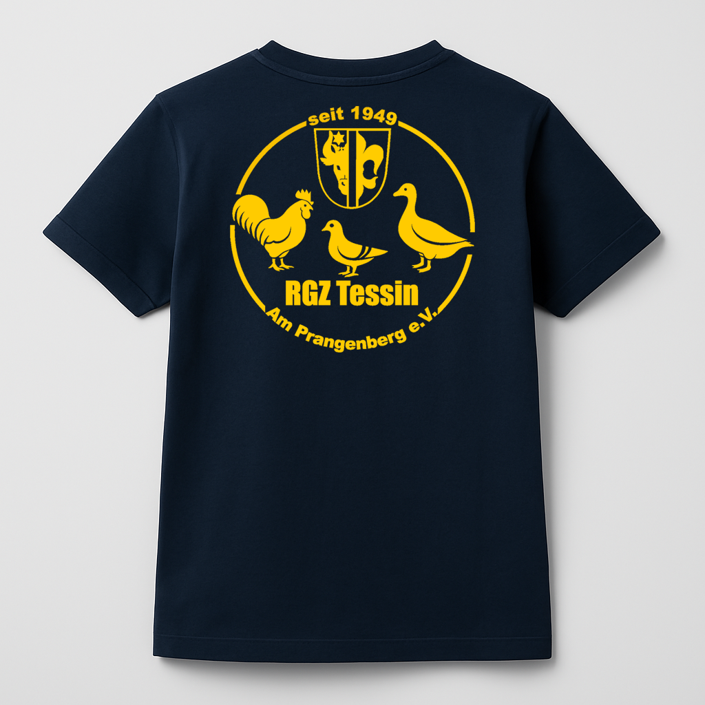 RGZ Tessin Kinder T-Shirt – mit Rücken- und Brustdruck | Vereinskleidung by Marketing-MV Kopie