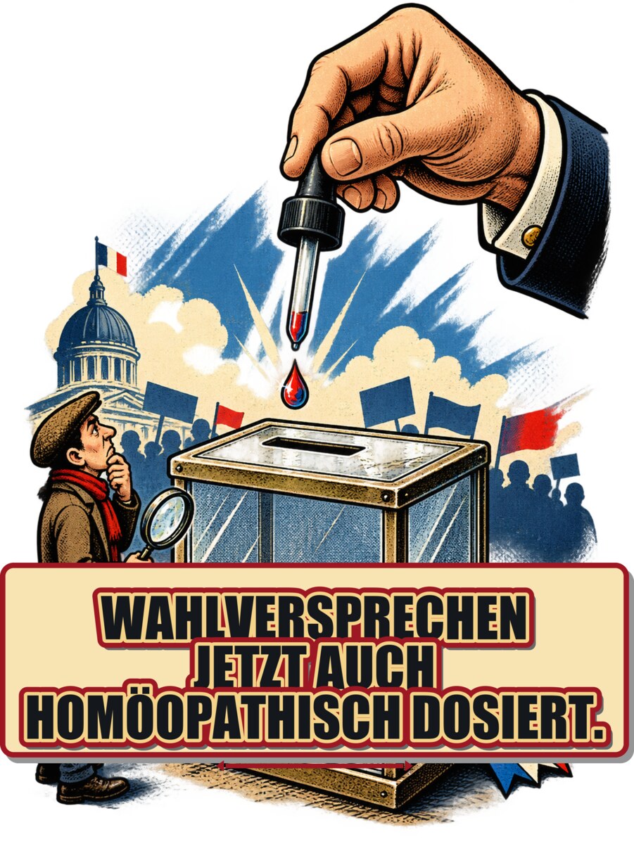 Wahlversprechen, homöopathisch dosiert