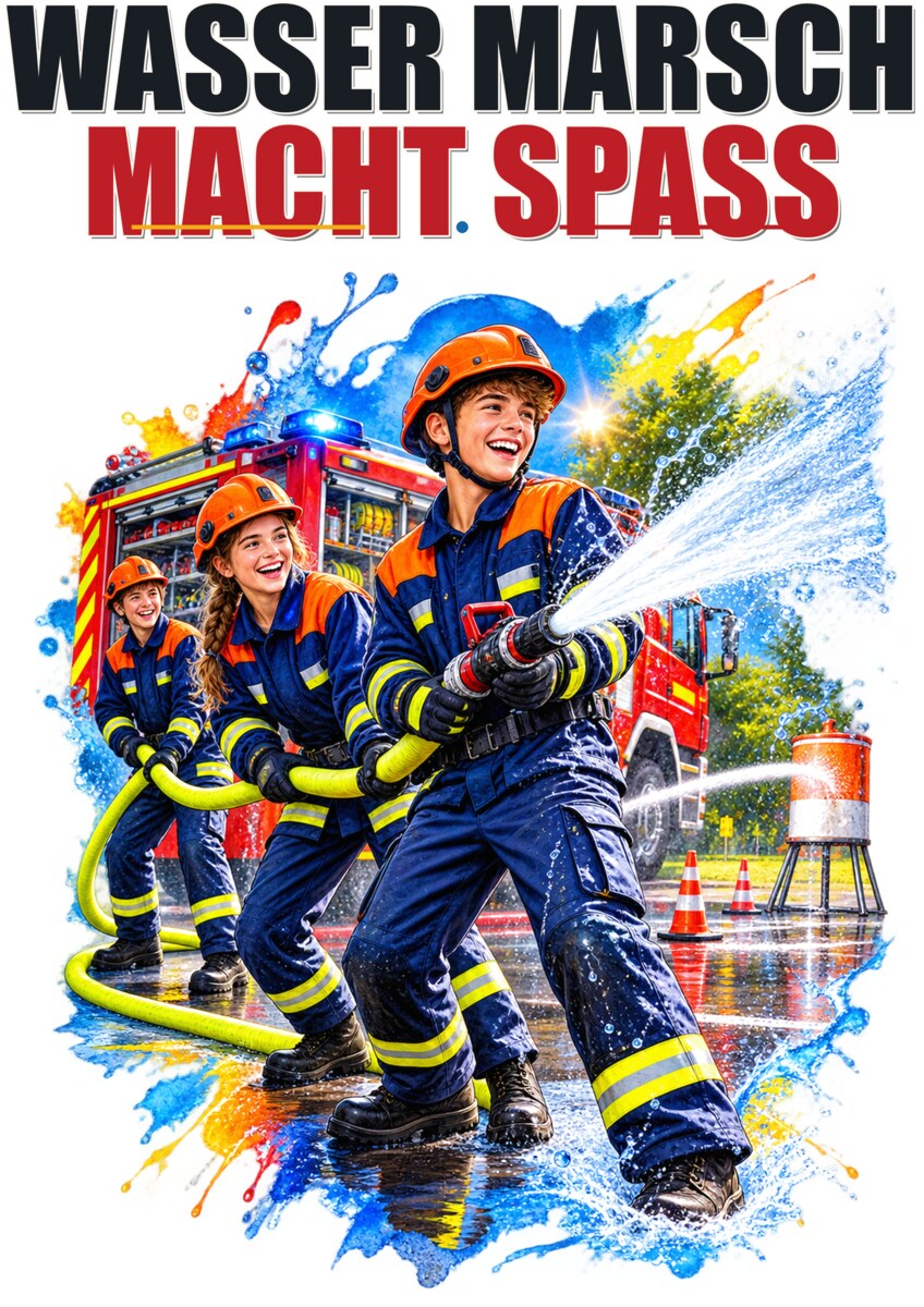 Wasser marsch macht Spaß