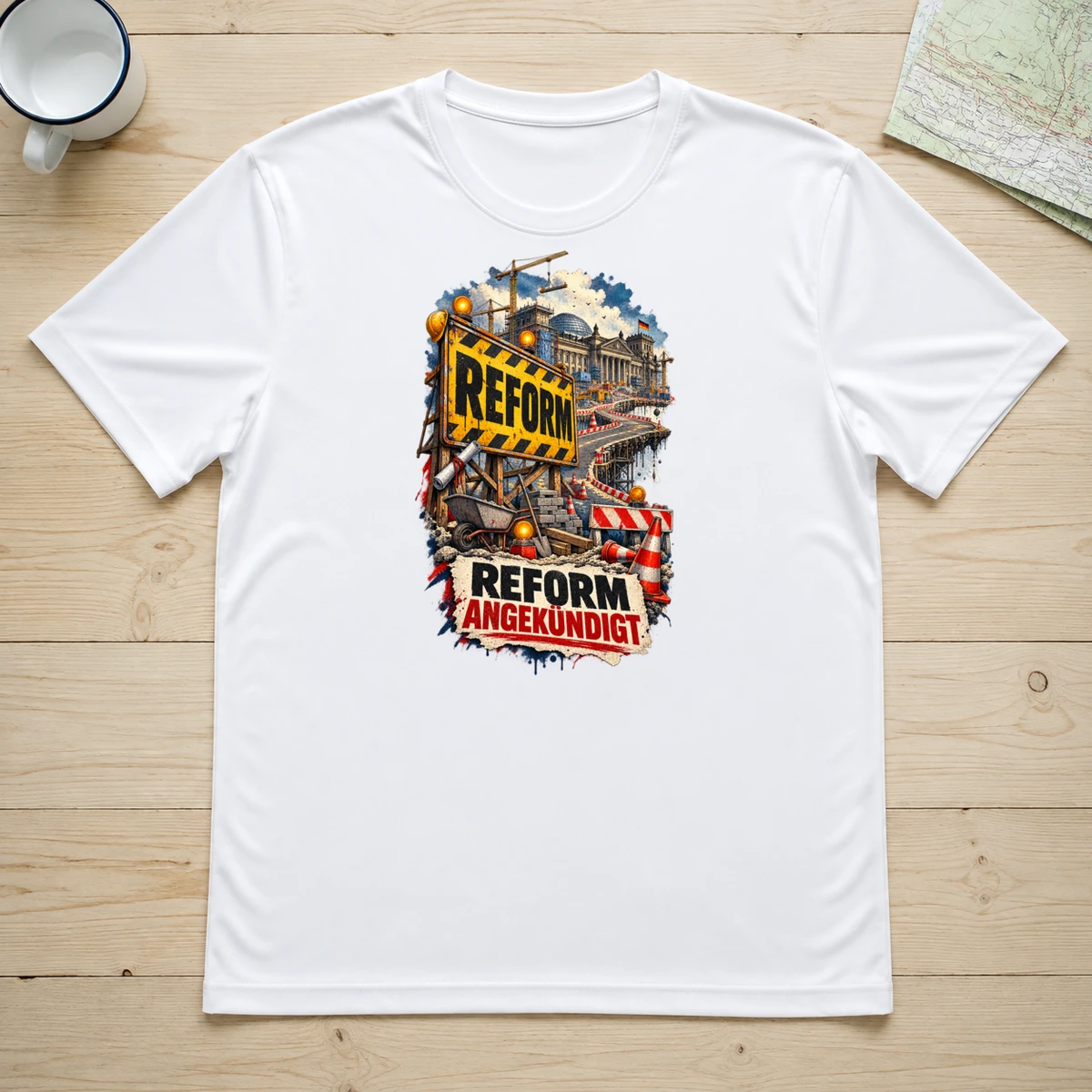 Reform angekuendigt T-Shirt Sublimation | Marketing-MV