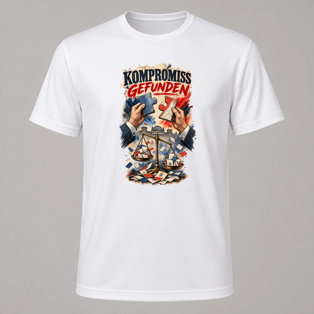 Kompromiss gefunden T-Shirt Sublimation | Marketing-MV