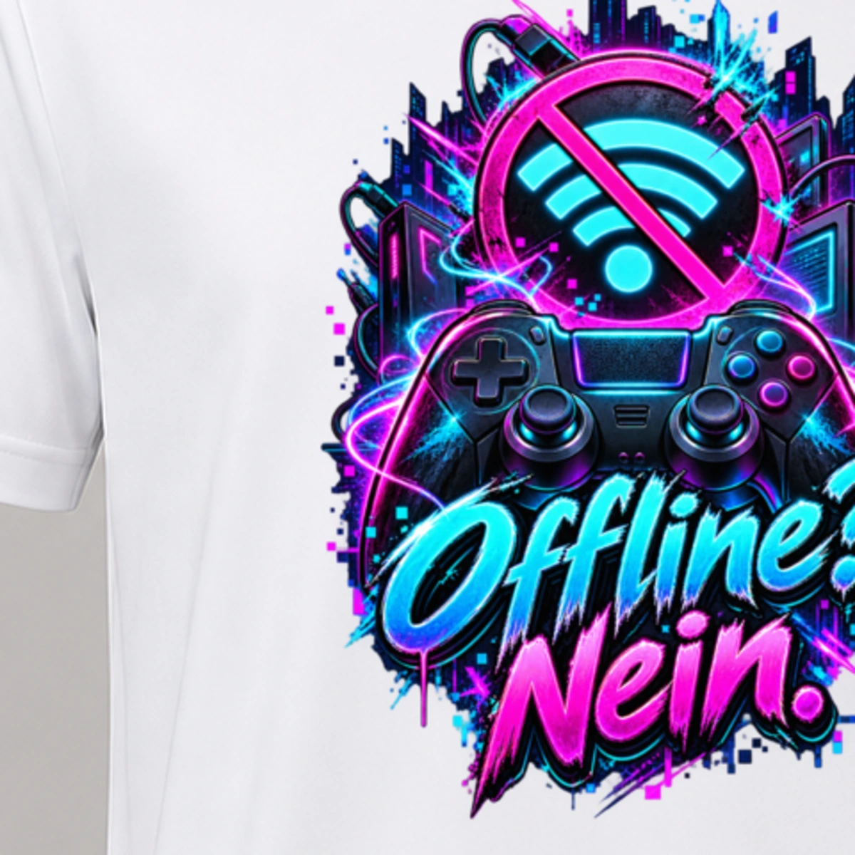 Offline Nein T-Shirt Sublimation | Marketing-MV