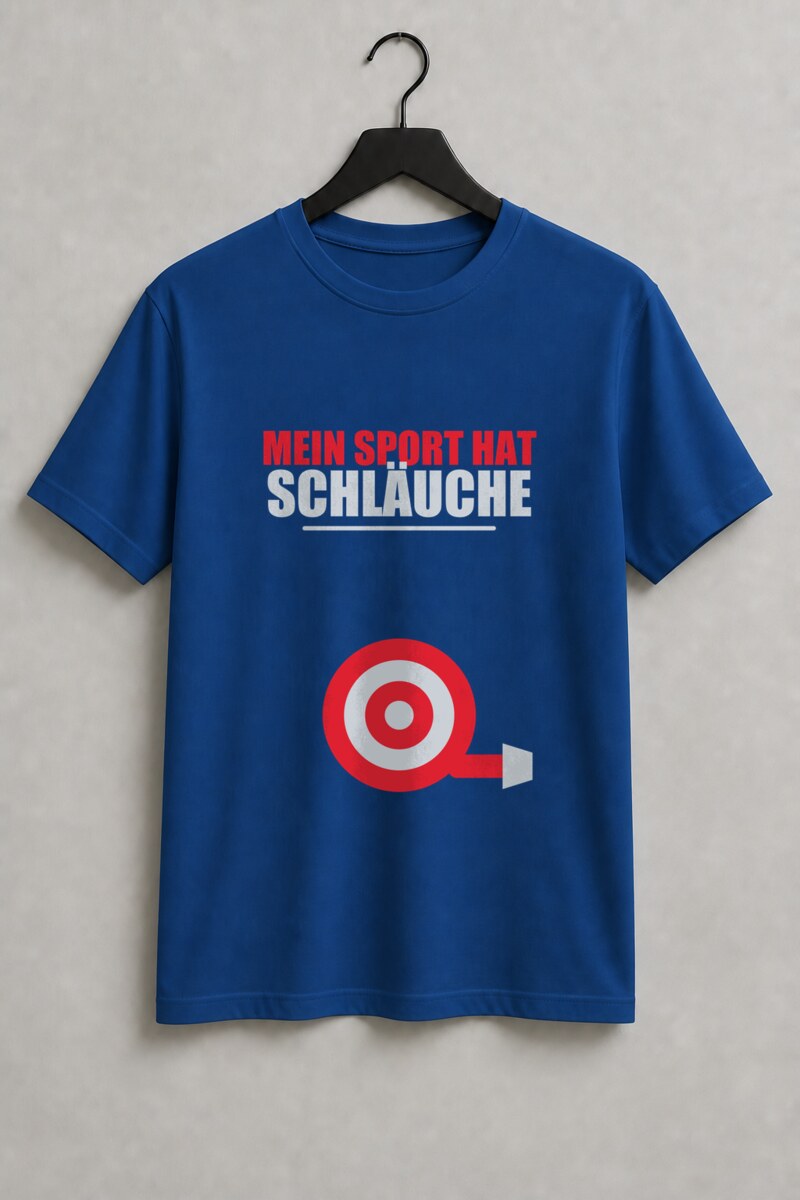 Rote Schlauchrolle