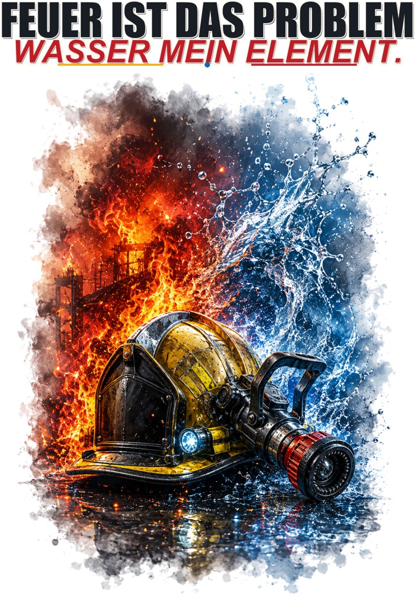 Feuer ist das Problem, Wasser mein Element