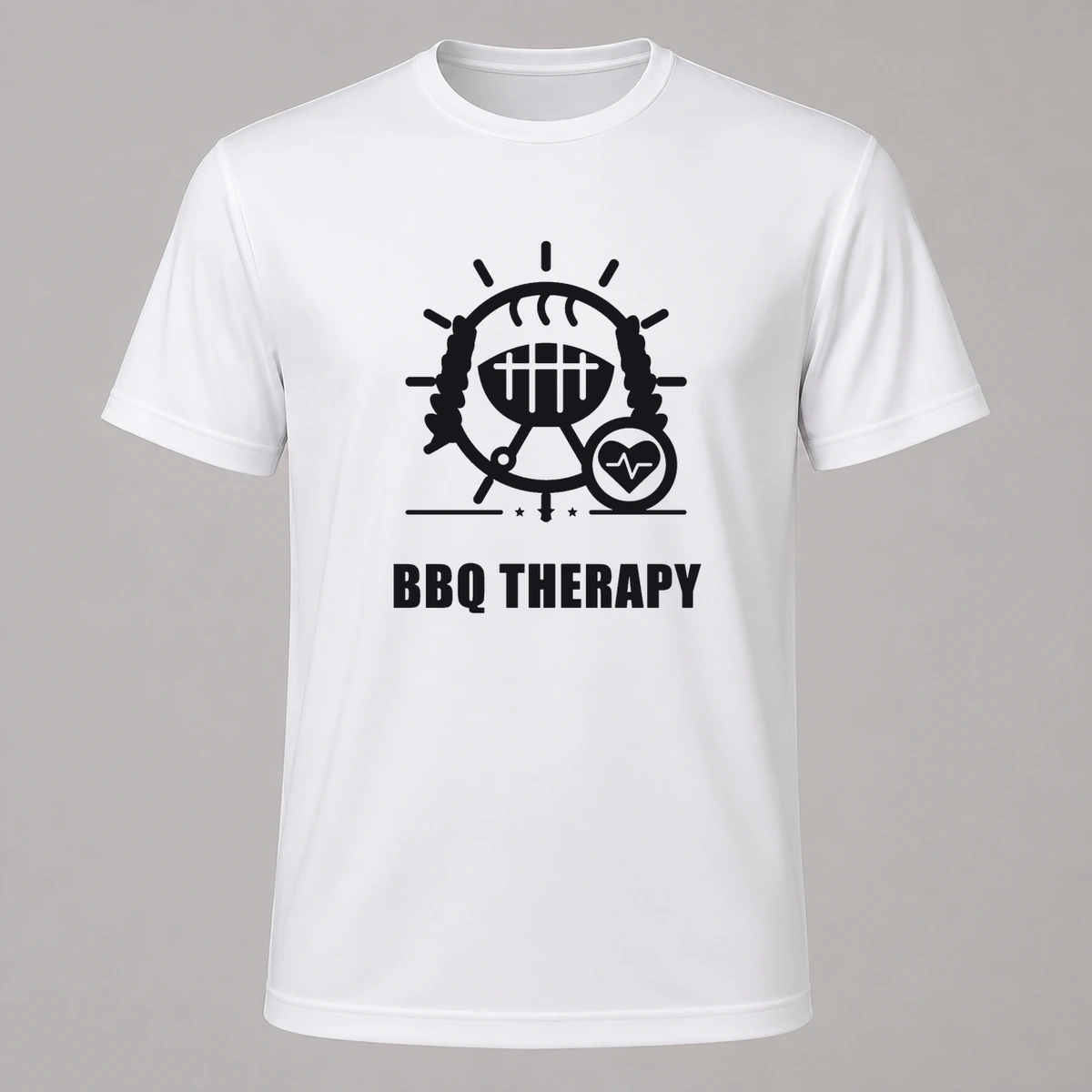 BBQ Therapy T-Shirt Flexdruck | Marketing-MV