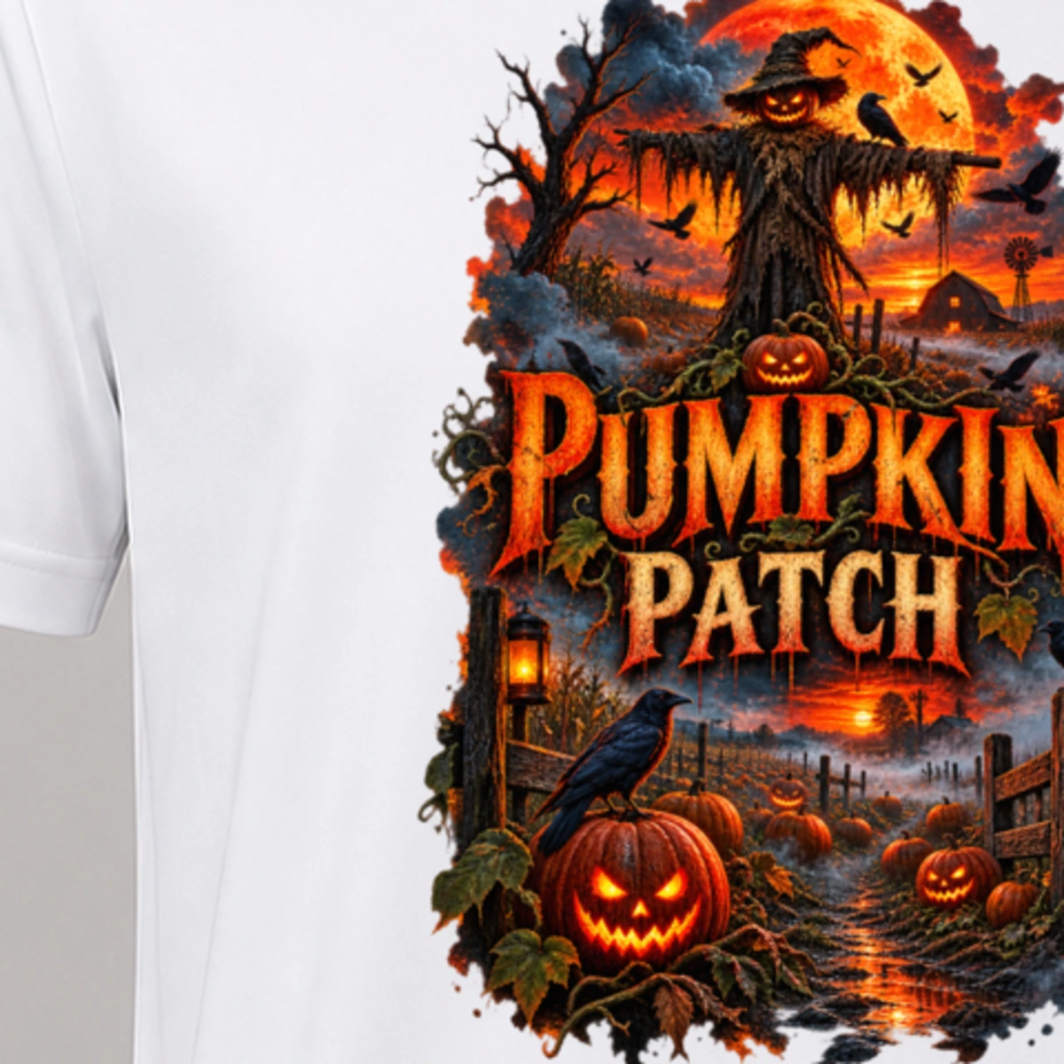 Pumpkin Patch T-Shirt Sublimation | Marketing-MV