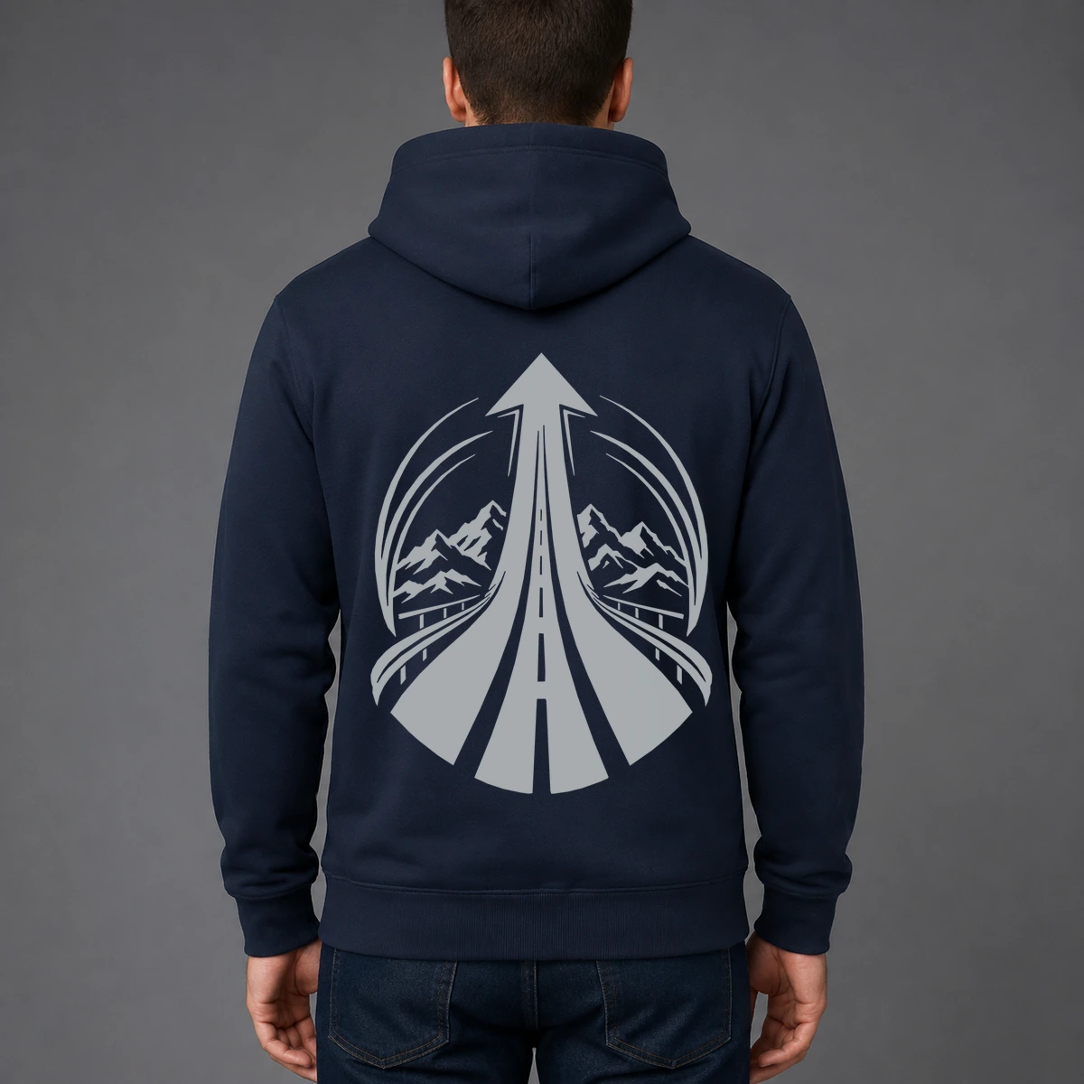 Road Arrow Sweatshirtjacke | reflect+ by Marketing-MV