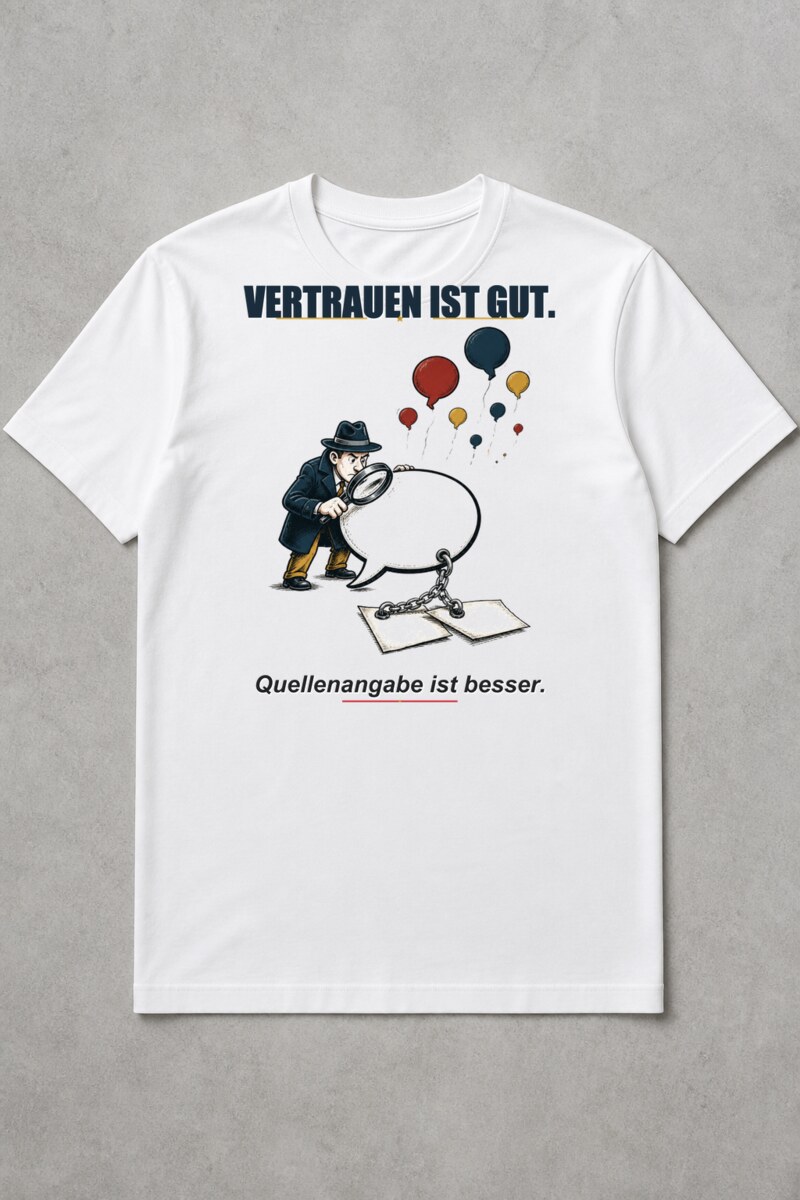 Vertrauen ist gut.
