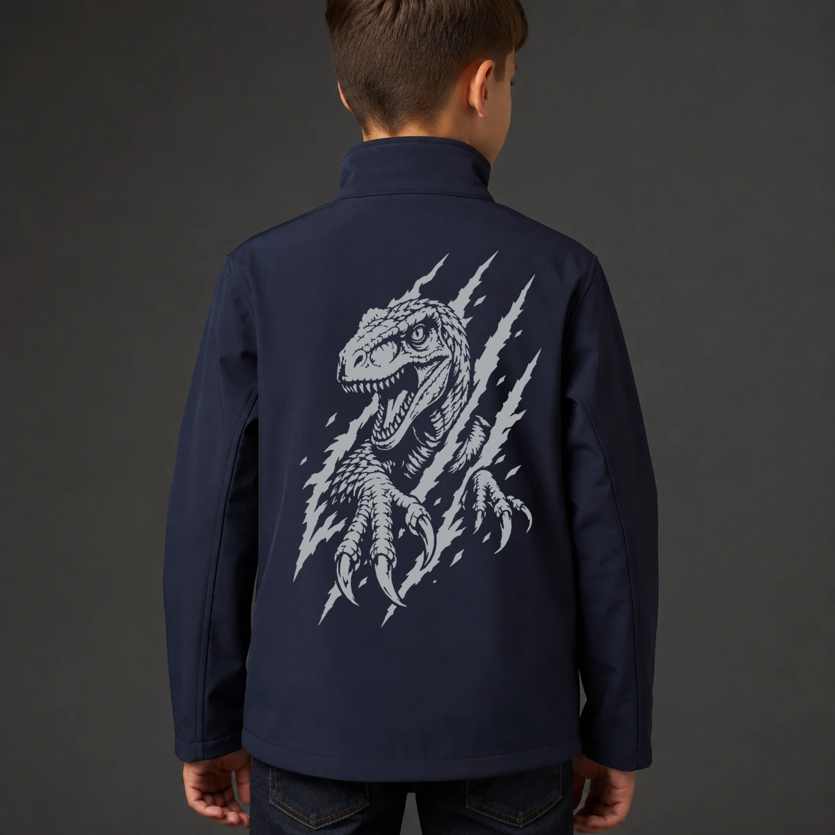 Raptor Claw Kids Softshelljacke | reflect+ by Marketing-MV