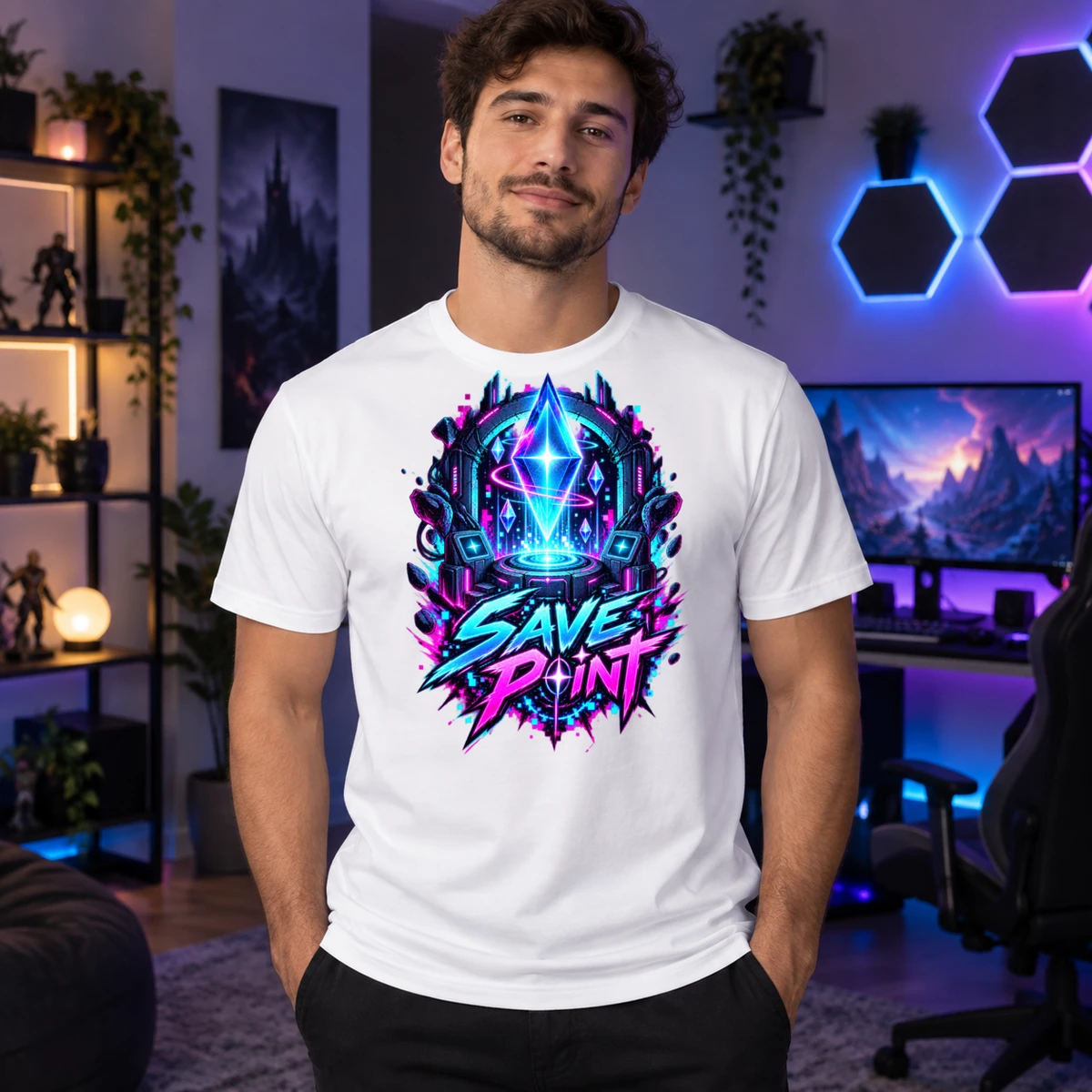 Save Point T-Shirt Sublimation | Marketing-MV