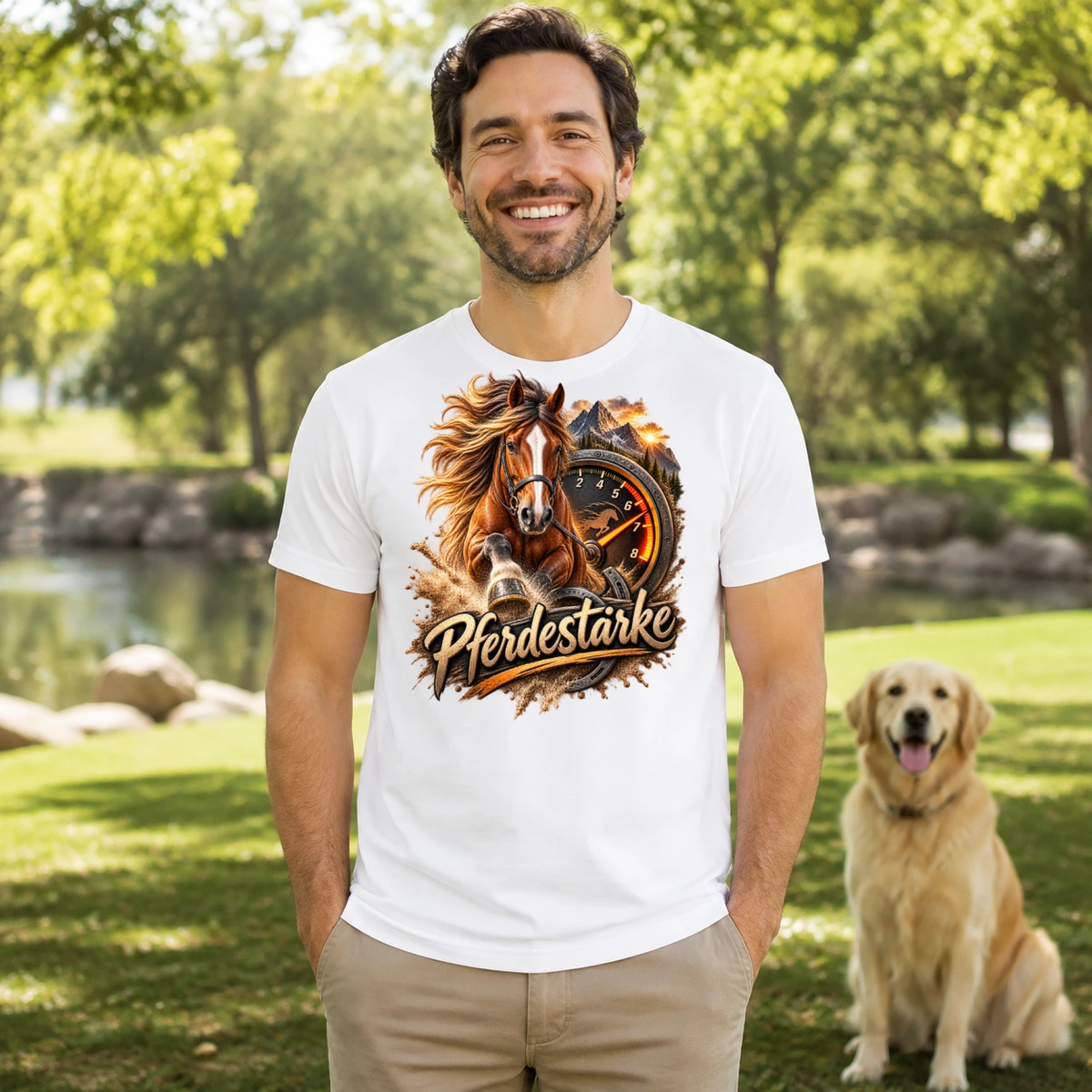 Pferdestärke T-Shirt Sublimation | Marketing-MV