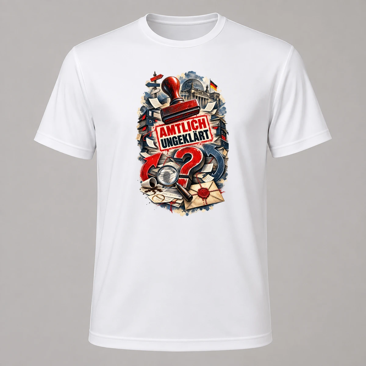 Amtlich ungeklaert T-Shirt Sublimation | Marketing-MV