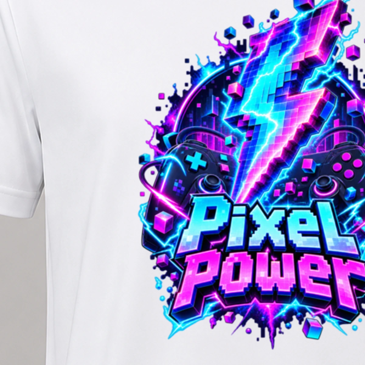 Pixel Power T-Shirt Sublimation | Marketing-MV