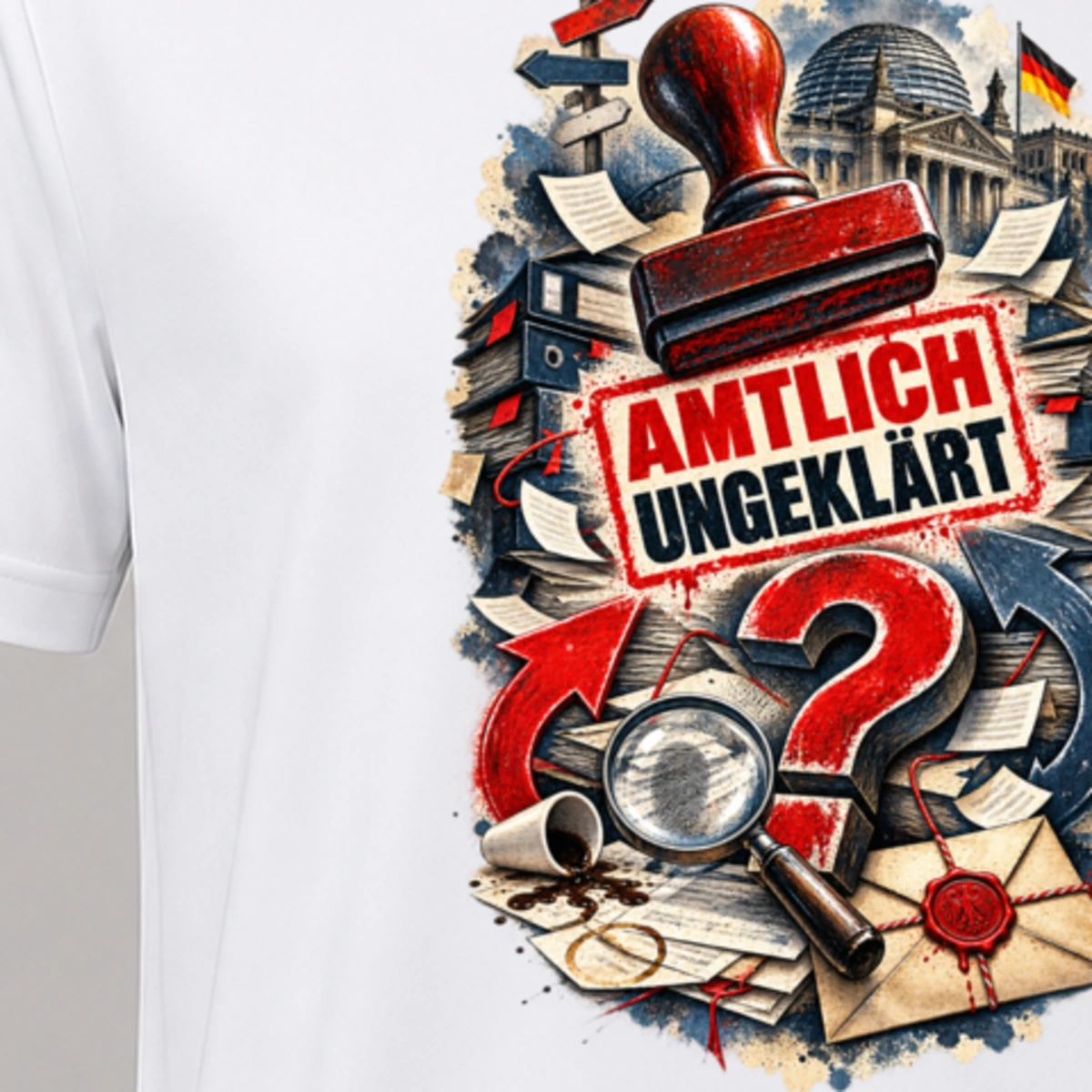 Amtlich ungeklaert T-Shirt Sublimation | Marketing-MV