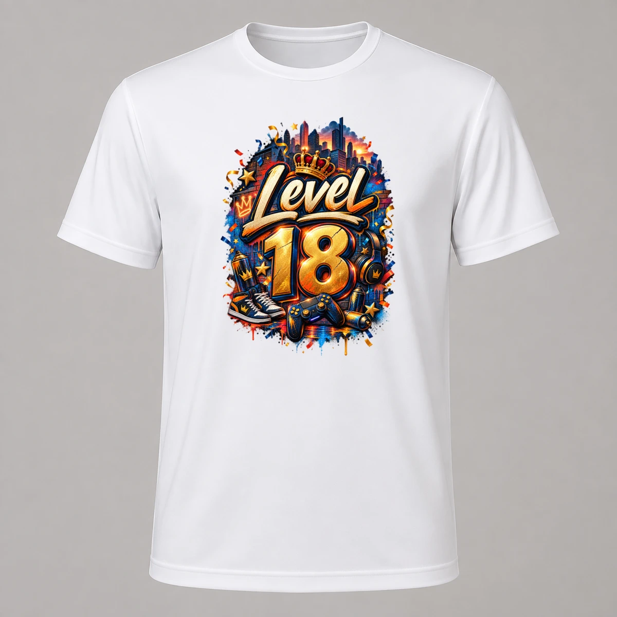 Level 18 T-Shirt Sublimation | Marketing-MV