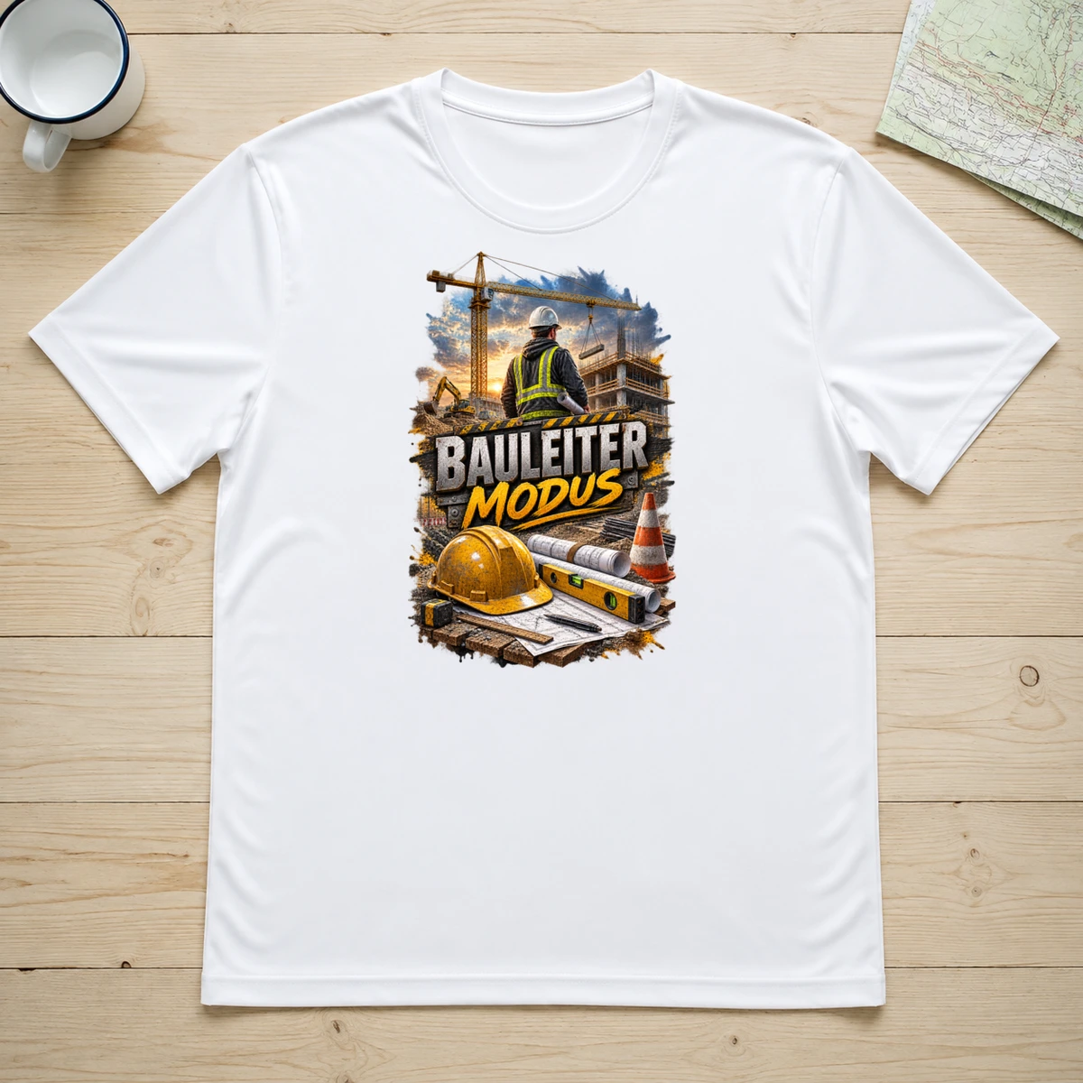 Bauleiter Modus T-Shirt Sublimation | Marketing-MV