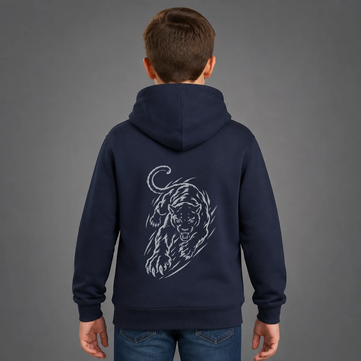 Panther-Sprung Kids Sweatshirt/Hoodie | reflect+ by Marketing-MV