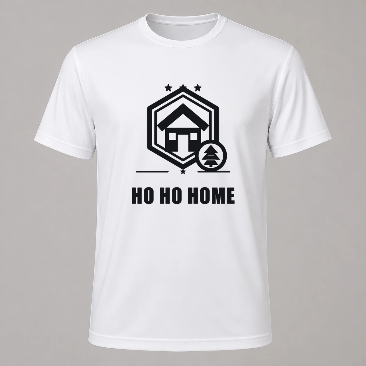 Ho Ho Home T-Shirt Flexdruck | Marketing-MV