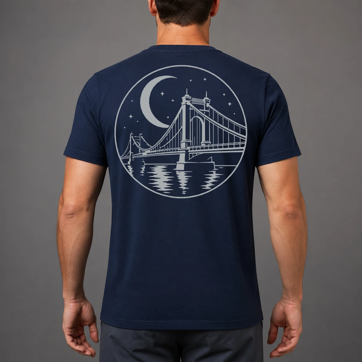 Bridge Night T-Shirt | reflect+ by Marketing-MV