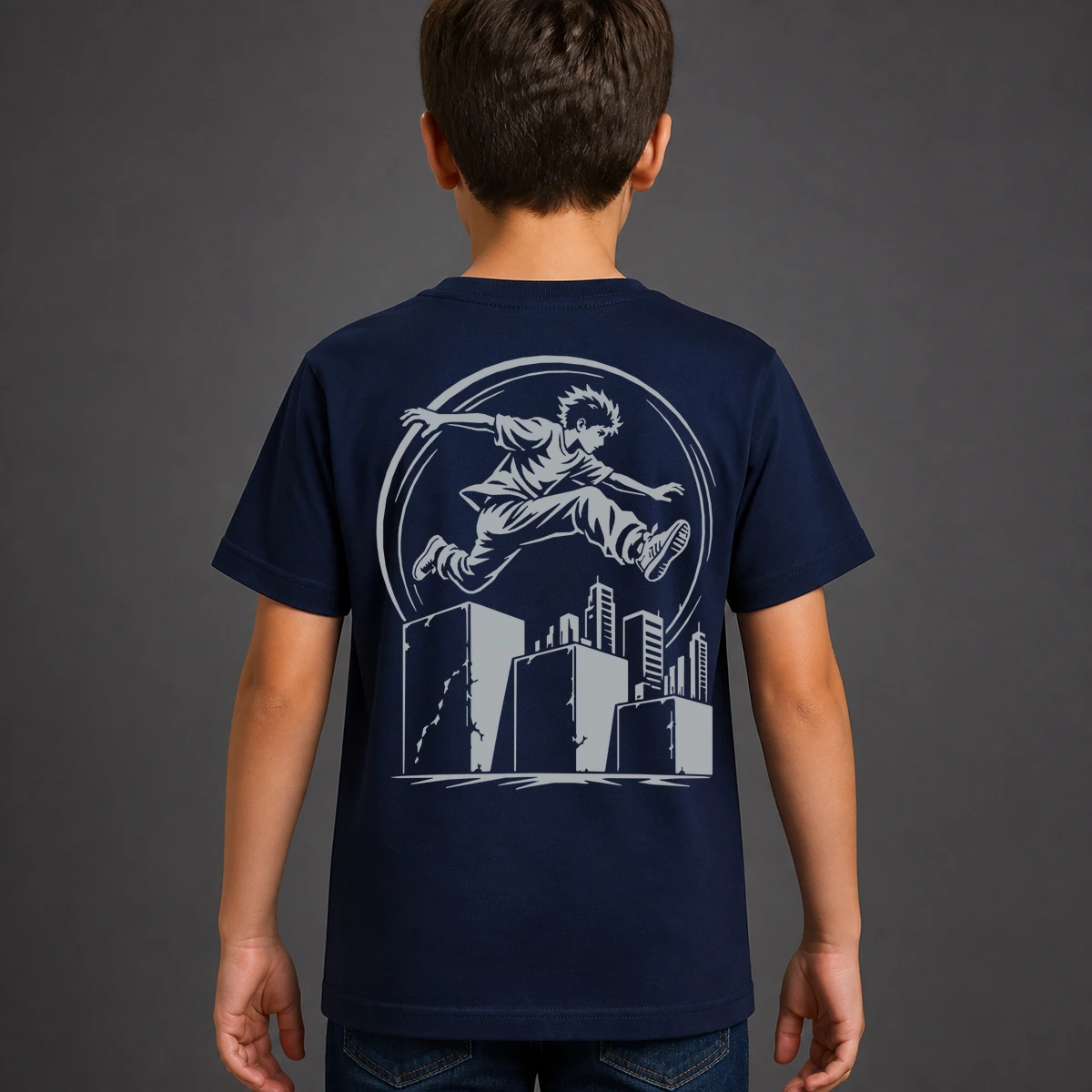 Parkour-Flow Kids T-Shirt | reflect+ by Marketing-MV