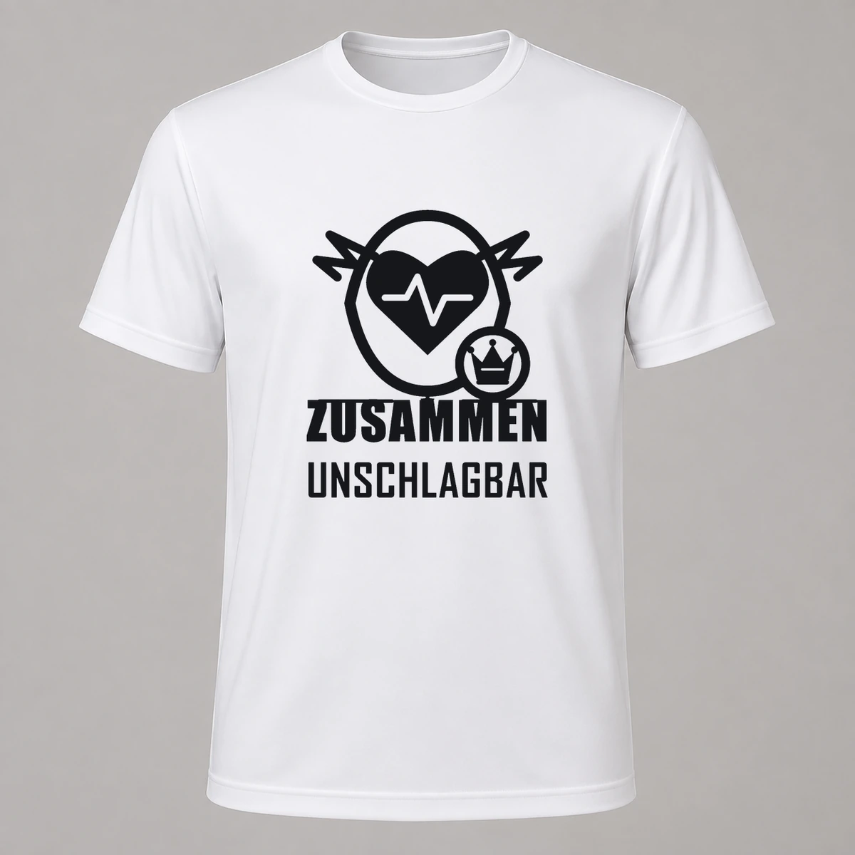 Zusammen unschlagbar T-Shirt Flexdruck | Marketing-MV