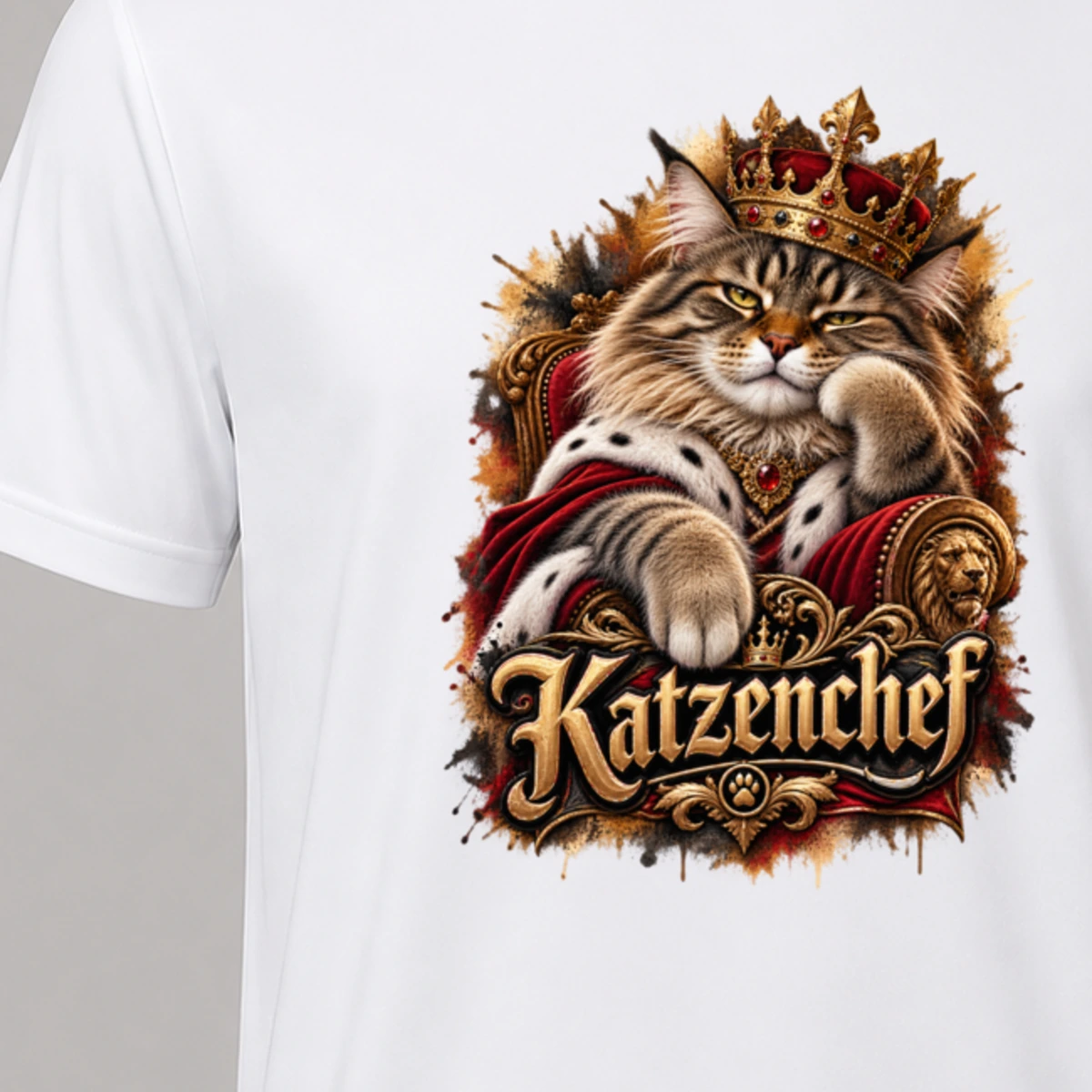 Katzenchef T-Shirt Sublimation | Marketing-MV