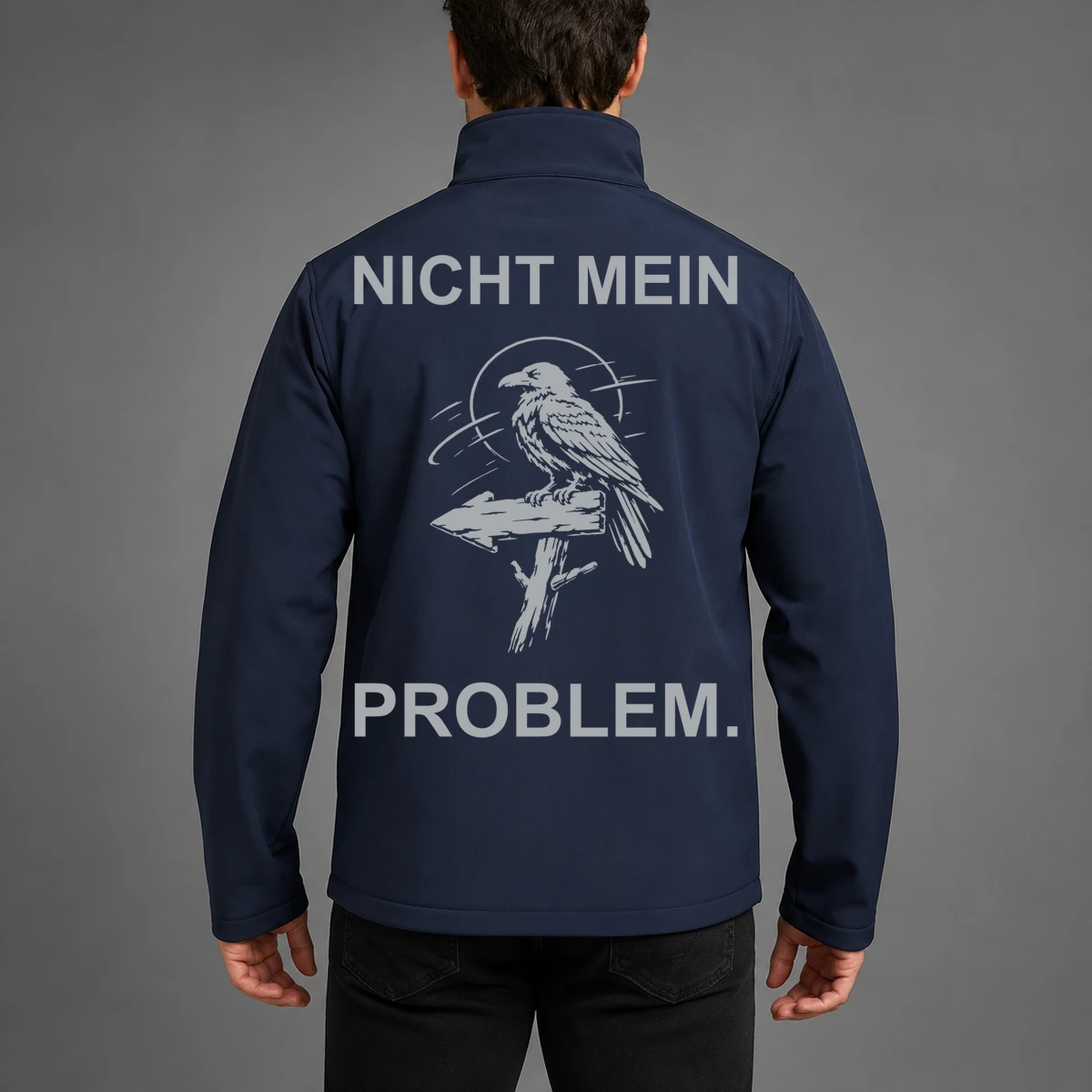 Nicht mein Problem Softshelljacke | reflect+ by Marketing-MV