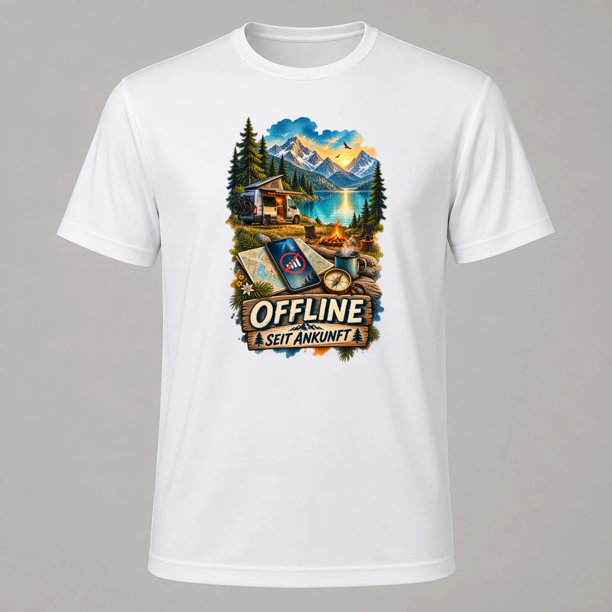 Offline seit Ankunft T-Shirt Sublimation | Marketing-MV